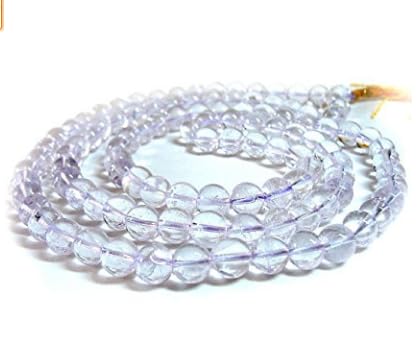 Divinity Crystals Jaap Mala Collection for Men and Women - Natural 8 mm Clear Quartz Beads for Yoga, Reiki, Meditation, and Feng Shui Default Title